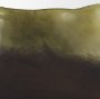 71620 - Tulano Low Green and Brown Glass Vase