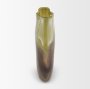 71621 - Tulano Medium Green and Brown Glass Vase