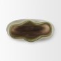 71621 - Tulano Medium Green and Brown Glass Vase
