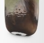 71621 - Tulano Medium Green and Brown Glass Vase
