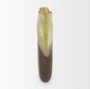 71622 - Tulano Tall Green and Brown Glass Vase