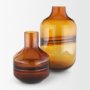 71616 - Aurel Tall Orange Glass Vase