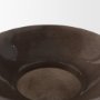 71623 - Bruna Wide Mouth Geometric Brown Glass Vase