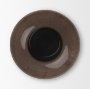 71624 - Bruna Sculptural Brown Glass Vase