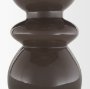 71624 - Bruna Sculptural Brown Glass Vase