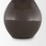 71624 - Bruna Sculptural Brown Glass Vase