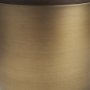 71631 - Voss Brass Metal w/ Dark Brown Lid Canister Set