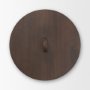 71638 - Voss Black Metal w/ Dark Wood Lid Canister