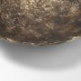 71647 - Verdant Large Antiqued Brass Metal Decorative Centerpiece Bowl
