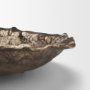 71647 - Verdant Large Antiqued Brass Metal Decorative Centerpiece Bowl