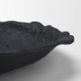 71649 - Verdant Large Matte Black Metal Decorative Centerpiece Bowl