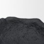 71650 - Verdant Small Matte Black Metal Decorative Centerpiece Bowl