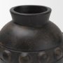 71659 - Douro Small Earthy Brown Dotted Vase