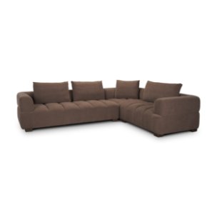 Warner Channel 3 Piece Sofa Set w/S Corner Piece w/Back Cushions