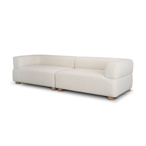 718221-A - Warner Stripe 2 Piece Sofa Set