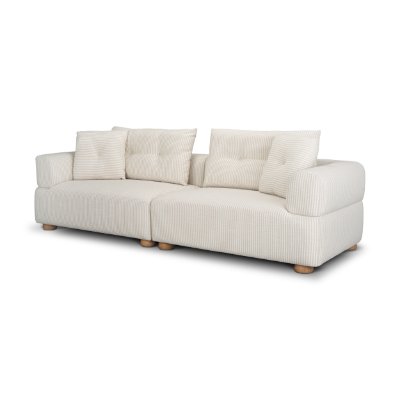 718222-A - Warner Stripe 2 Piece Sofa Set w/Back Cushions