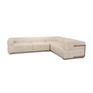Warner Frame 3 Piece Sofa Set w/S Corner Piece
