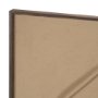 71518 - Drape III Camel Fabric Dimensional Framed Art