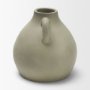 71661 - Cantara Small Sage Green Ceramic Milk Jug w/ Handles