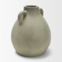 71662 - Cantara Medium Sage Green Ceramic Milk Jug w/ Handles