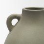 71662 - Cantara Medium Sage Green Ceramic Milk Jug w/ Handles