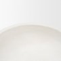 71663 - Punto Small White Paper Mache Dotted Centerpiece Bowl