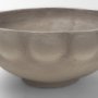 71676 - Konya Large Earthen Gray-Brown Dotted Paper Mache Centerpiece Bowl