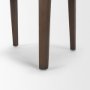 71725 - Martie Stonewashed Latte Fabric w/ Dark Brown Wood Legs Dining Chair