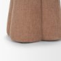 71782 - Oona Upholstered Ottoman | Sienna Fabric | 3 Legs