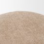 71783 - Oona Upholstered Ottoman | Stonewashed Latte Fabric | 3 Legs