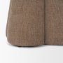 71783 - Oona Upholstered Ottoman | Stonewashed Latte Fabric | 3 Legs