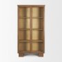 71717 - Winsford Two-Tone Oak Display Cabinet w/ Glass Doors
