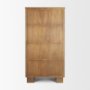 71717 - Winsford Two-Tone Oak Display Cabinet w/ Glass Doors