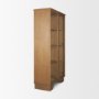 71717 - Winsford Two-Tone Oak Display Cabinet w/ Glass Doors