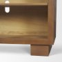 71719 - Winsford 82" Two-Tone Oak Sideboard w/ Glass Doors