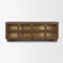 71719 - Winsford 82" Two-Tone Oak Sideboard w/ Glass Doors