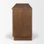 71719 - Winsford 82" Two-Tone Oak Sideboard w/ Glass Doors