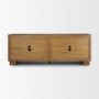 71719 - Winsford 82" Two-Tone Oak Sideboard w/ Glass Doors