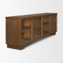 71719 - Winsford 82" Two-Tone Oak Sideboard w/ Glass Doors