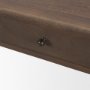 71720 - Angeline Spool Turned Console Table | Dark Brown Wood | 2 Drawers