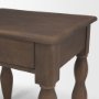 71721 - Angeline Spool Turned End Table | Dark Brown Wood | 1 Drawer