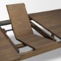71722 - Angeline Spool Turned Extendable Dining Table | Dark Brown Wood