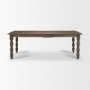 71722 - Angeline Spool Turned Extendable Dining Table | Dark Brown Wood
