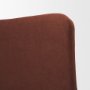 71739-ABC - Solene Upholstered King Bed w/ Footbed | Curved Headboard | Burgundy Fabric