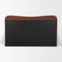 71739-ABC - Solene Upholstered King Bed w/ Footbed | Curved Headboard | Burgundy Fabric