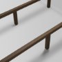 71741-ABC - Holden Upholstered King Bed | Shelter Headboard | Oatmeal Fabric Fabric