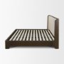 71741-ABC - Holden Upholstered King Bed | Shelter Headboard | Oatmeal Fabric Fabric