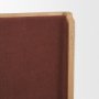 71742-ABC - Holden Upholstered King Bed | Shelter Headboard | Burgundy Performance Fabric