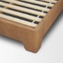 71742-ABC - Holden Upholstered King Bed | Shelter Headboard | Burgundy Performance Fabric
