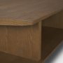 71743 - Boden 42" Square Wood Coffee Table w/ Open Shelf